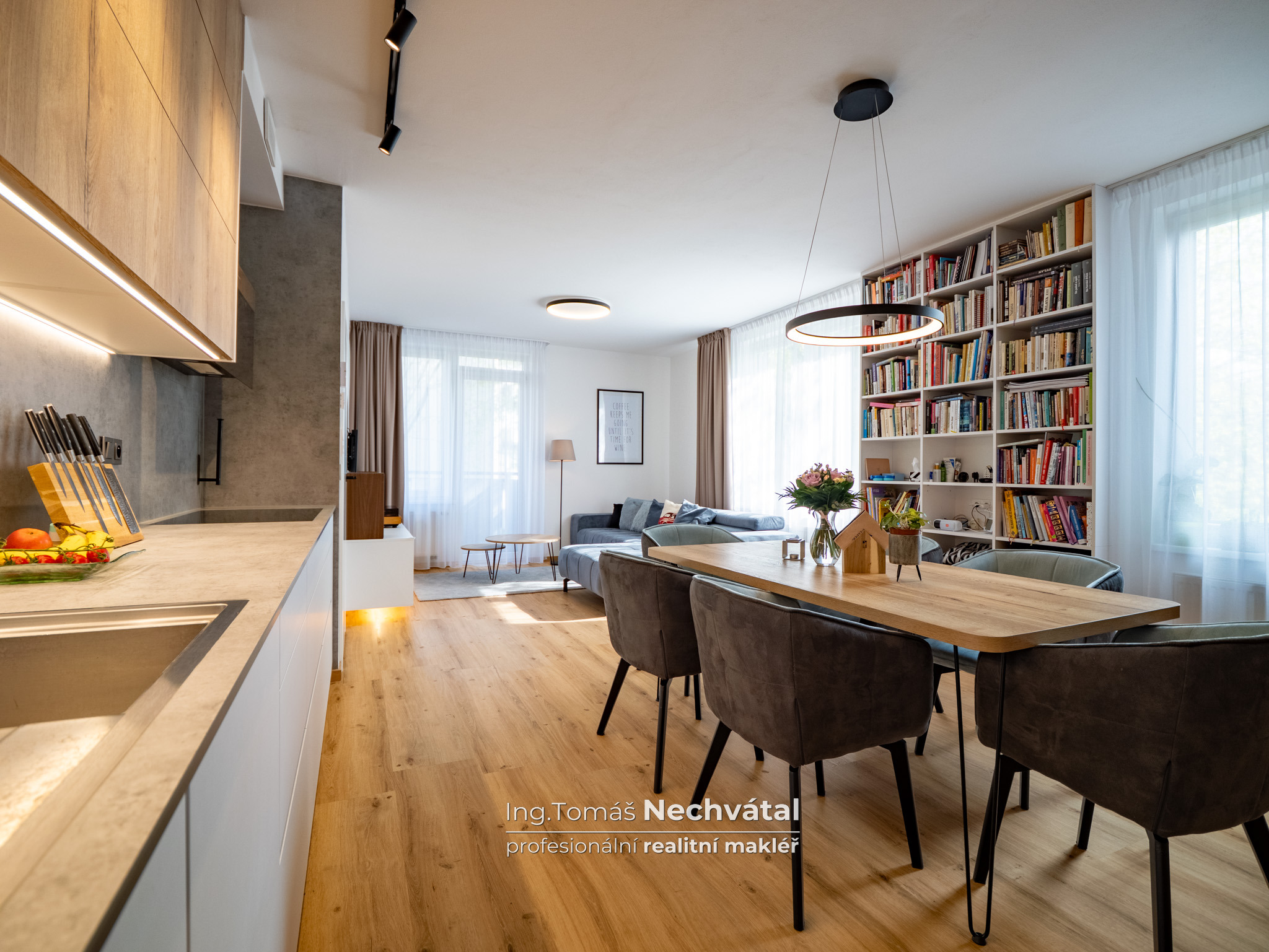 Prodej bytu 3+kk s balkonem a terasou v Brně na Lesné