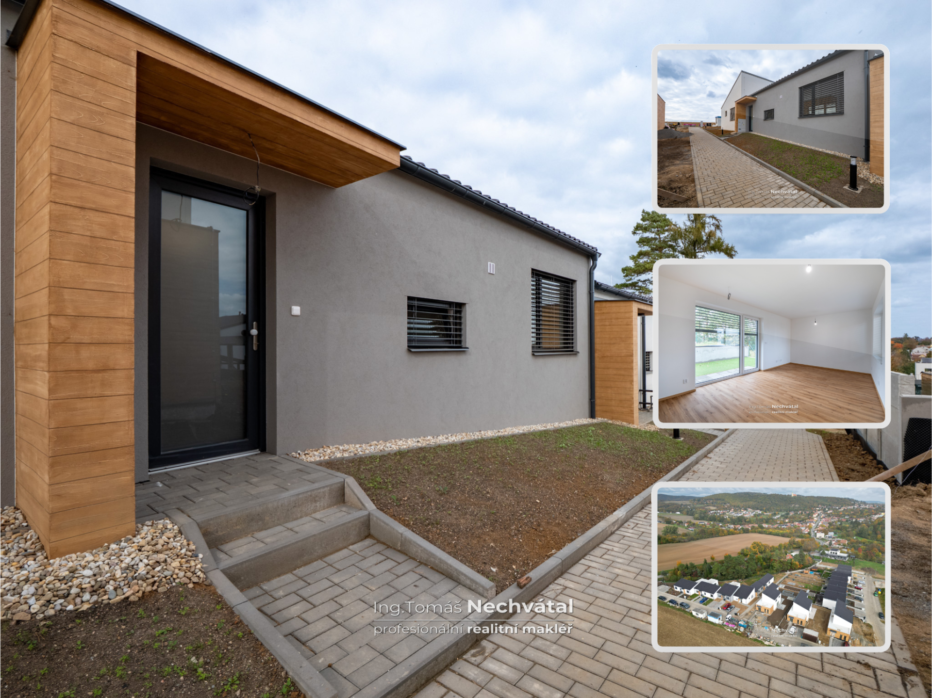 REZERVOVÁNO - prodej novostavby 1+kk se zahrádkou a parkovacím stáním - NEMOJANSKÉ KASKÁDY