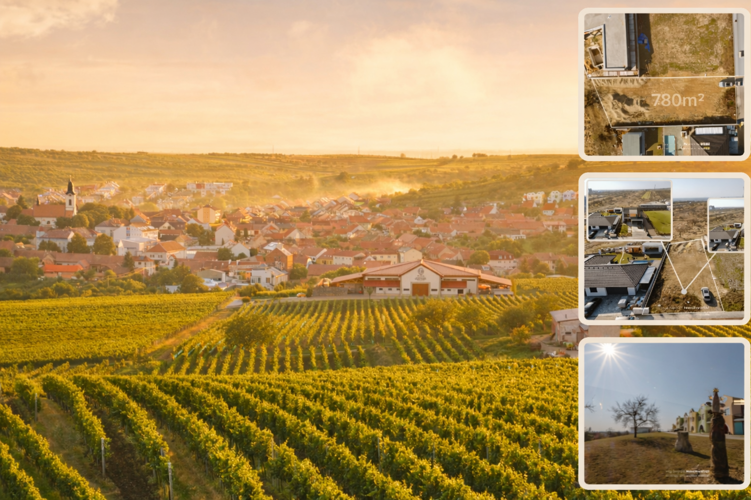 Prodej zasíťovaného stavebního pozemku ve Velkých Pavlovicích